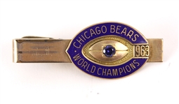 1963 Chicago Bears World Champions Tie Clip