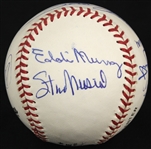 1990's 3,000 Hit Club Multi Signed ONL Coleman Baseball w/ 12 Signatures Including Mays, Rose, Aaron, Kaline, Yaz & More *JSA*