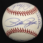 1990's 3,000 Hit Club Multi Signed ONL Coleman Baseball w/ 12 Signatures Including Mays, Rose, Aaron, Kaline, Yaz & More *JSA*