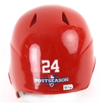 2012 Kurt Suzuki Washington Nationals NLDS Game Worn Batting Helmet (MEARS LOA/MLB Hologram)