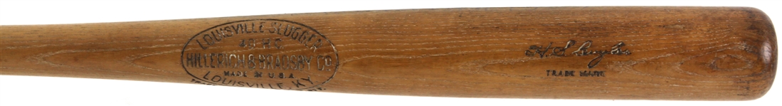 1929 H.S. "Kiki" Cuyler Pirates/Cubs H&B Louisville Slugger 40HC Sidewritten Store Model Bat 