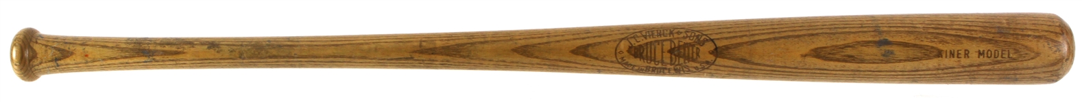 1946-55 Ralph Kiner Pirates/Cubs JC Vierck & Sons Bruce Belter Store Model Bat