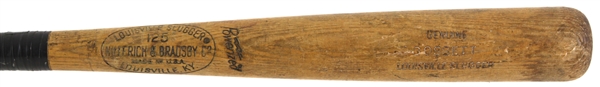 1965-68 Gossett H&B Louisville Slugger Professional Model Bat (MEARS LOA)