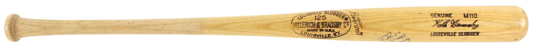 1977-79 Keith Hernandez St. Louis Cardinals Signed H&B Louisville Slugger Professional Model Bat (MEARS LOA/JSA)