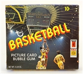 1971-72 Topps Basketball Cards Empty Hobby Box 