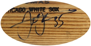 1991 Frank Thomas Chicago White Sox Signed Louisville Slugger Professional Model Game Used Bat (MEARS A8/JSA & PSA/DNA GU 8.5)