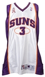 2001-02 Stephon Marbury Phoenix Suns Game Worn Home Jersey (MEARS LOA)
