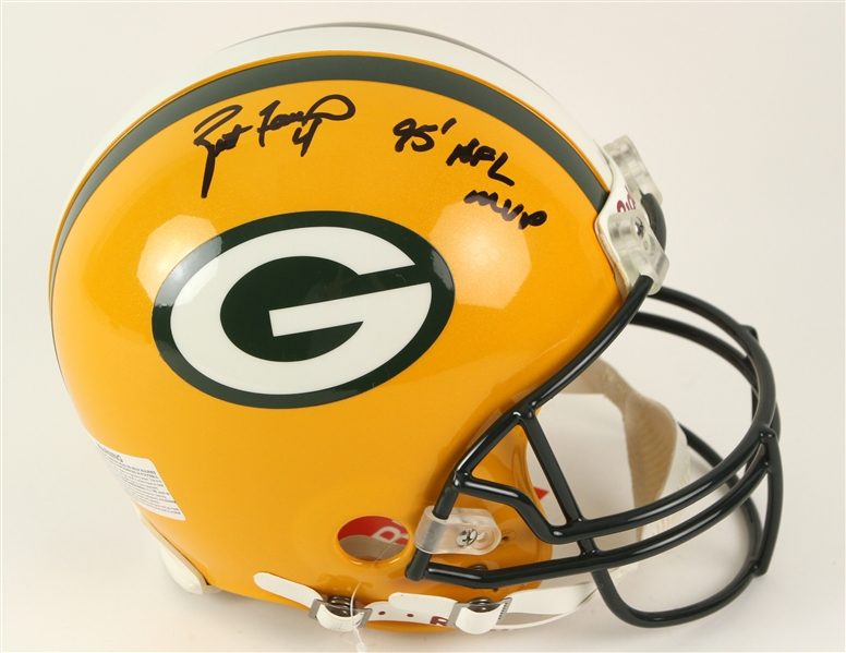 1995 circa Brett Favre Green Bay Packers Signed Full Size Helmet (JSA)