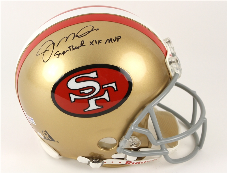 2000s Joe Montana San Francisco 49ers Signed Full Size Helmet (PSA/DNA)