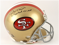 2000s Joe Montana San Francisco 49ers Signed Full Size Helmet (PSA/DNA)