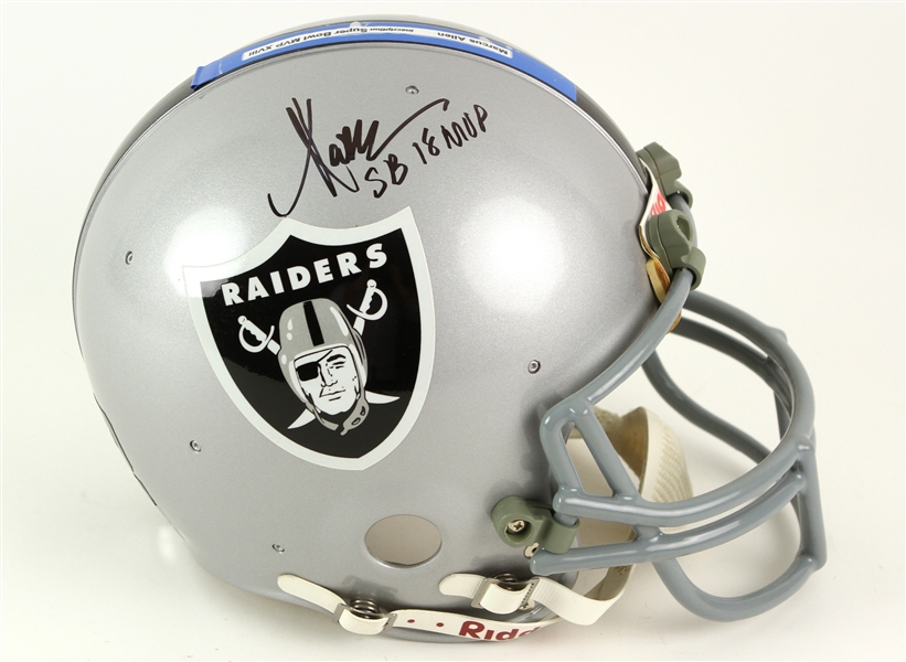 2000s Marcus Allen Los Angeles Raiders Signed Full Size Helmet (TriStar)