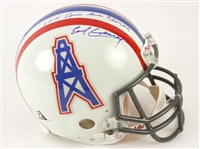 2000s Earl Campbell Houston Oilers Signed Full Size Helmet (TriStar)