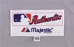 2010 (June 12) Willie Harris Washington Nationals Game Worn 1920 Washington Senators Turn Back The Clock Jersey (MEARS LOA)