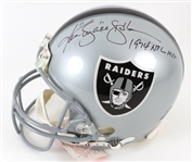 2000s Ken Stabler Oakland Raiders Signed Full Size Helmet (JSA)