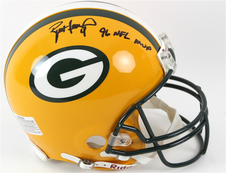 1996 circa Brett Favre Green Bay Packers Signed Full Size Helmet (JSA)