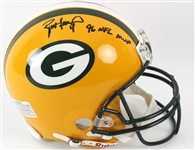 1996 circa Brett Favre Green Bay Packers Signed Full Size Helmet (JSA)