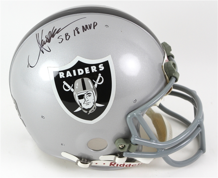 2000s Marcus Allen Los Angeles Raiders Signed Full Size Helmet (JSA)