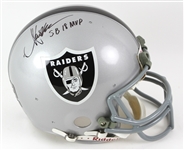 2000s Marcus Allen Los Angeles Raiders Signed Full Size Helmet (JSA)