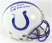 2000s Lenny Moore Baltimore Colts Signed Full Size Helmet (JSA)