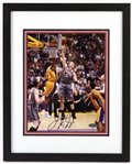 2001-08 Jason Kidd New Jersey Nets Signed 12" x 15" Framed Photo (Steiner)