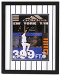 2006 Melky Cabrera New York Mets Signed 12" x 15" Framed Photo (Steiner/MLB Hologram)
