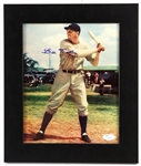 1980s Bill Dickey New York Yankees Signed 11" x 13" Framed Photo *JSA*