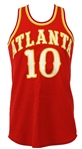 1976-77 circa Steve Hawes Atlanta Hawks Road Jersey (MEARS LOA)
