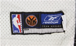 2001-02 Latrell Sprewell New York Knicks Game Worn Home Jersey (MEARS A10)