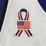 2001-02 Latrell Sprewell New York Knicks Game Worn Home Jersey (MEARS A10)