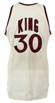 1982-83 Bernard King New York Knicks Game Worn Home Jersey (MEARS A10)