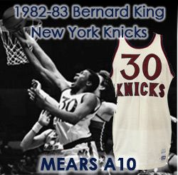 Mid 1980's Bernard King Game Worn & Signed New York Knicks, Lot #56948