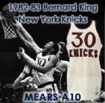 1982-83 Bernard King New York Knicks Game Worn Home Jersey (MEARS A10)
