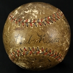 1932 New York Yankees Multi Signed Baseball w/ 13 Signatures Including Babe Ruth, Lou Gehrig, Bill Dickey & More (PSA/DNA Full Letter)