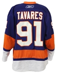 2009-11 John Tavares New York Islanders Game Worn Home Jersey (MEARS LOA/Team Letter)