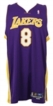 2004-05 Kobe Bryant Los Angeles Lakers Game Worn Road Jersey (MEARS LOA)