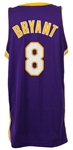 2004-05 Kobe Bryant Los Angeles Lakers Game Worn Road Jersey (MEARS LOA)