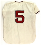 1962 Angels #5 Game Worn Home Uniform (MEARS LOA)