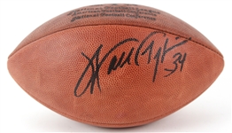 1990s Walter Payton Chicago Bears Signed ONFL Tagliabue Football (JSA)