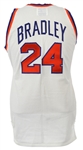 1976-77 Bill Bradley New York Knicks Game Worn Home Jersey (MEARS A8)