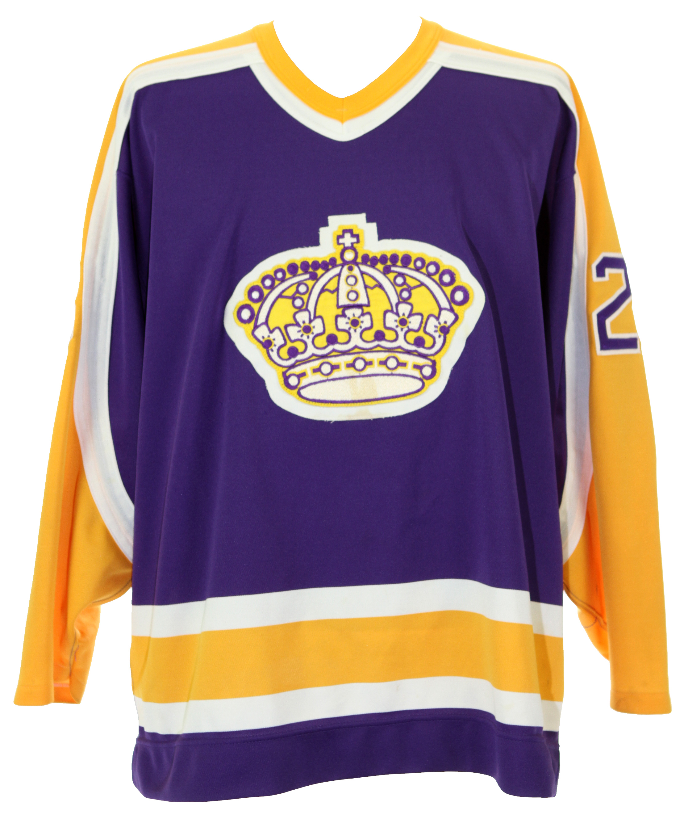 los angeles kings game worn jersey