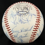 1963 New York Mets Team Signed ONL Giles Baseball w/ 23 Signatures Including Casey Stengel, Duke Snider & More (JSA)