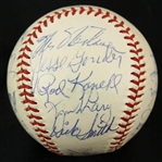1964 New York Mets Team  Signed ONL Giles Baseball w/ 22 Signatures Including Casey Stengel & More (JSA)