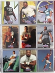 1991 ProLine Portraits Near Complete Signed Football Card Set - 305 Total Cards w/ Walter Payton, Lawrence Taylor, Derrick Thomas, Bill Belichick, Players Wives Subset  & More