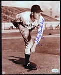 1990s Johnny Vander Meer Cincinnati Reds Signed 8" x 10" Photo *JSA*