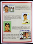 2007 Milwaukee Braves 1957 World Series Champion 50th Anniversary Multi Signed Program & Photos - Lot of 3 w/ Del Crandall, Johnny Logan, Gene Conley & More 