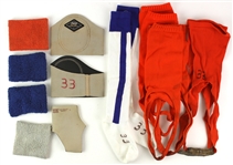 1989-93 Eddie Murray Mets/Dodgers Game Worn Collection - Lot of 13 w/ Undershirts, Socks, Stirrups, Wristbands & More (MEARS LOA)