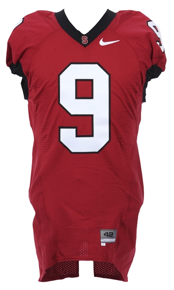 2006-10 Richard Sherman Stanford Cardinal Home Jersey (MEARS LOA)