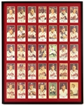 1950's-60's Milwaukee Braves Framed Card Collection - Lot of 3 w/ Felix Mantilla Signed Cards & More (JSA)