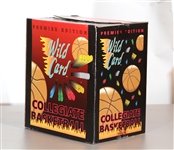 1991-92 Wild Card College Basketball Cards Hobby Case - Lot of 360 Packs