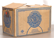 1991-92 Upper Deck Basketball Card Hobby Case - Lot of 864 Packs
